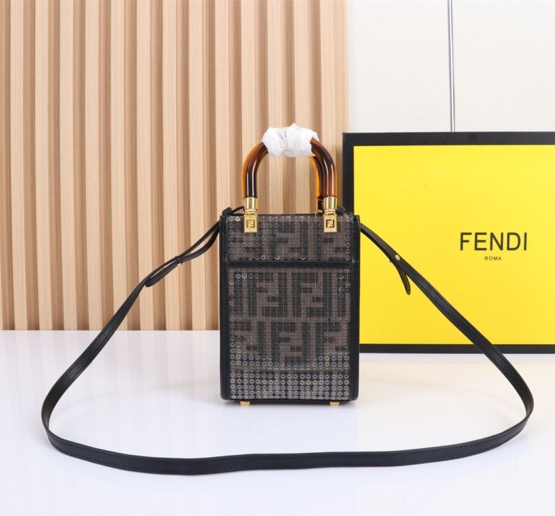 F**di top handle bags